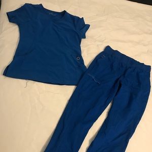 Royal blue Cherokee infinity scrubs jogger bottom